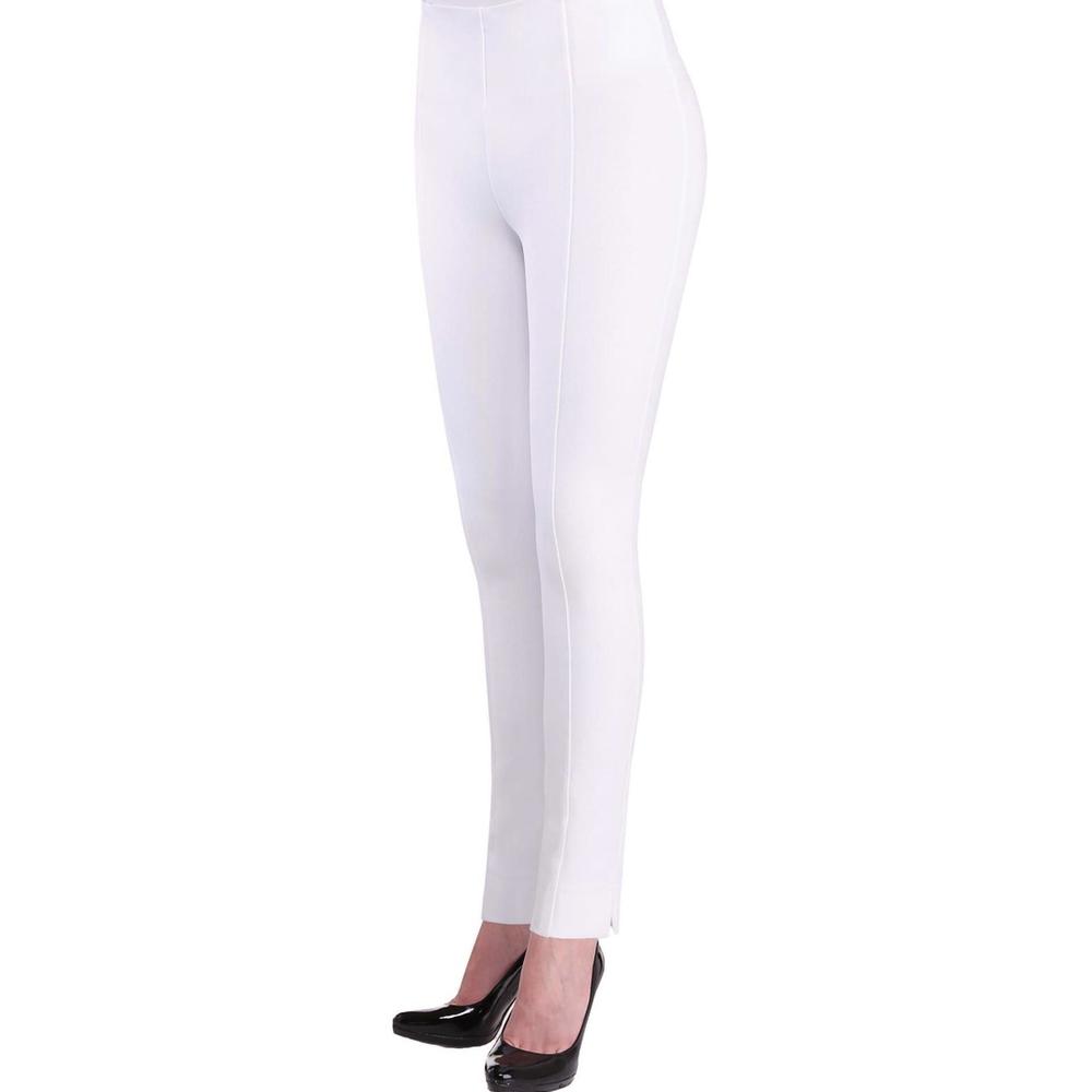 NEW LUXE ankle dress pants in white